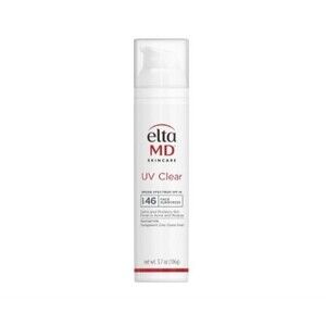 EltaMD UV Clear Face Sunscreen SPF 46, Oil-Free Sunscreen with Zinc Oxide 3.3 oz